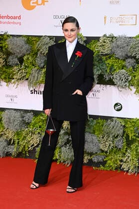 Lea van Acken bei der 71. Verleihung des Deutschen Filmpreises 2021 im Palais am Funkturm in der Messe Berlin. Berlin, 01.10.2021
