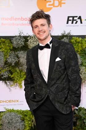 Lennart Betzgen bei der 71. Verleihung des Deutschen Filmpreises 2021 im Palais am Funkturm in der Messe Berlin. Berlin, 01.10.2021