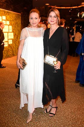 Lisa Maria Potthoff und Rike Schmid bei der Aftershow Party nach der 71. Verleihung des Deutschen Filmpreises 2021 im Palais am Funkturm in der Messe Berlin. Berlin, 01.10.2021