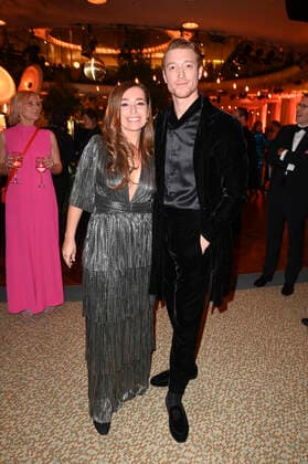 Bettina Burchard und Daniel Donskoy bei der Aftershow Party nach der 71. Verleihung des Deutschen Filmpreises 2021 im Palais am Funkturm in der Messe Berlin. Berlin, 01.10.2021