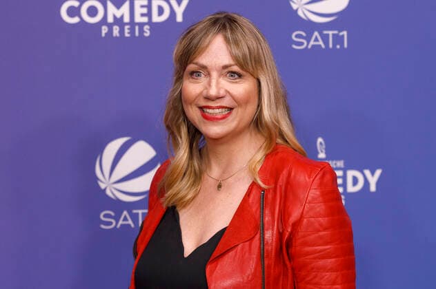 Mirja Regensburg bei der Verleihung des 25. Deutschen Comedypreises 2021 in Brainpool TV Studio. Köln, 01.10.2021