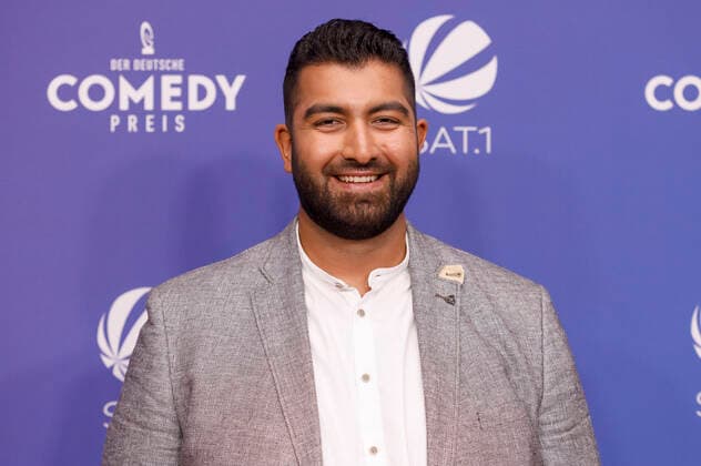 Faisal Kawusi bei der Verleihung des 25. Deutschen Comedypreises 2021 in Brainpool TV Studio. Köln, 01.10.2021