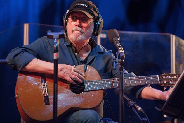October 2, 2021, Madrid, Spain: Cuban singer-songwriter Silvio Rodriguez performs during a new tour where he presented his album, Para la Espera Madrid Spain - ZUMAs197 20211002_zaa_s197_134 Copyright: xAtilanoxGarciax