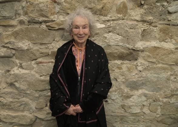 Berühmte Feministinnen, Margaret Atwood Alba, Italy Margaret Atwood Lattes Grinzane Special Award tells during an interview at a press conference In the photo: Margaret Atwood  Copyright: xNickxZonnax xIPAx xNickxZonnax
