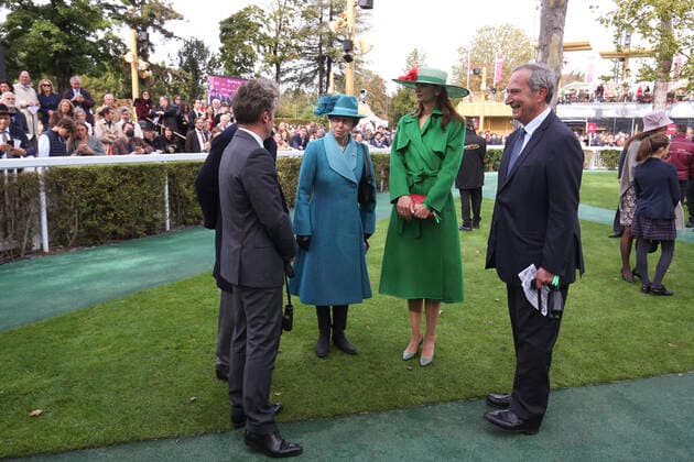 Bilder des Jahres 2021, Entertainment 10 Oktober Entertainment Themen der Woche KW39 Entertainment Bilder des Tages Princesse Anne d Angleterre - Irene Salvador CELEBRITES : Qatar Prix de l Arc de Triomphe - 03 10 2021 MichaelBaucher Panoramic 