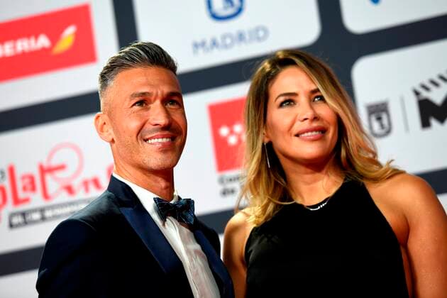 Bilder des Jahres 2021, Entertainment 10 Oktober Entertainment Themen der Woche KW39 Entertainment Bilder des Tages Spanish former soccer player Luis Garcia (L) poses for the photographers upon arrival at Platino Awards gala held in Madrid, Spain, 03 October 2021. Platino Awards gala !ACHTUNG: NUR REDAKTIONELLE NUTZUNG!  Copyright: xVíctorxLerenax GRAF4725 20211003-3556426dc2d175c479e627c63eda68a60a6f6969