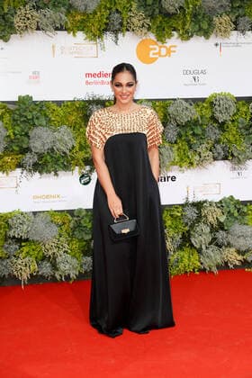 Deutscher Filmpreis 2021 Nilam Farooq auf dem roten Teppich bei der Verleihung der Lola - Deutscher Filmpreis 2021 im Palais am Funkturm in der Messe Berlin. Copyright: xEventpressxGolejewskix