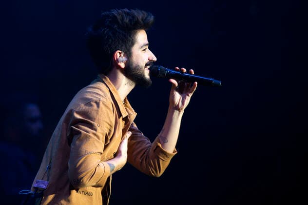 Camilo live im Rahmen seiner Mis Manos Tour im Tempodrom. Berlin, 03.10.2021