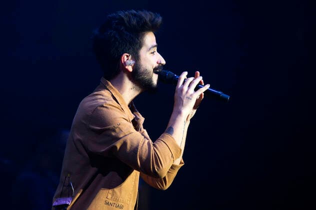 Camilo live im Rahmen seiner Mis Manos Tour im Tempodrom. Berlin, 03.10.2021
