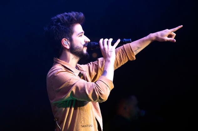 Camilo live im Rahmen seiner Mis Manos Tour im Tempodrom. Berlin, 03.10.2021