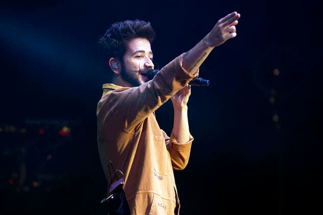 Camilo live im Rahmen seiner Mis Manos Tour im Tempodrom. Berlin, 03.10.2021