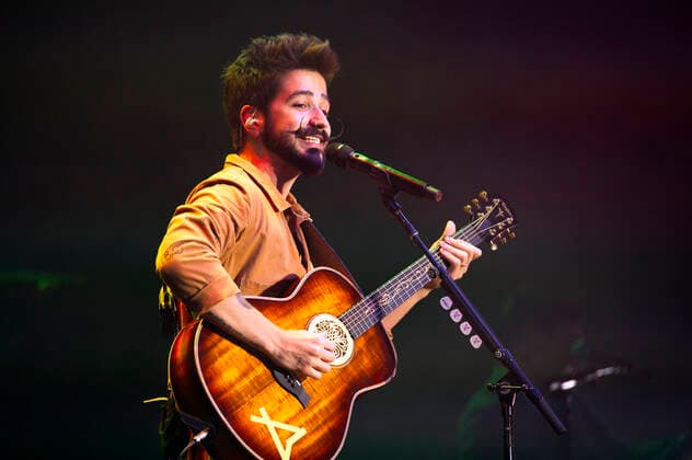Camilo live im Rahmen seiner Mis Manos Tour im Tempodrom. Berlin, 03.10.2021