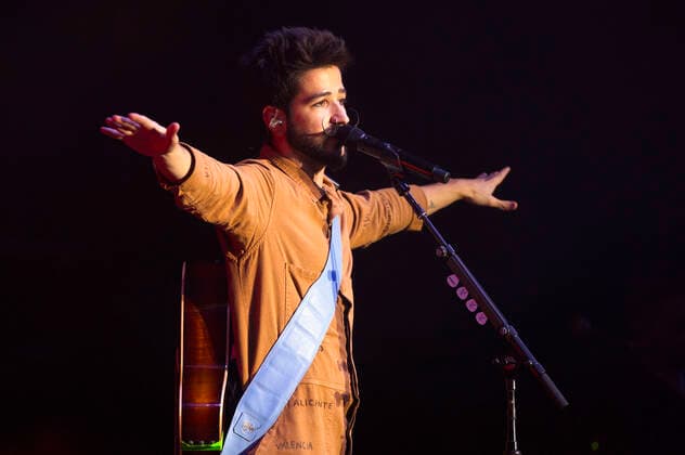 Camilo live im Rahmen seiner Mis Manos Tour im Tempodrom. Berlin, 03.10.2021