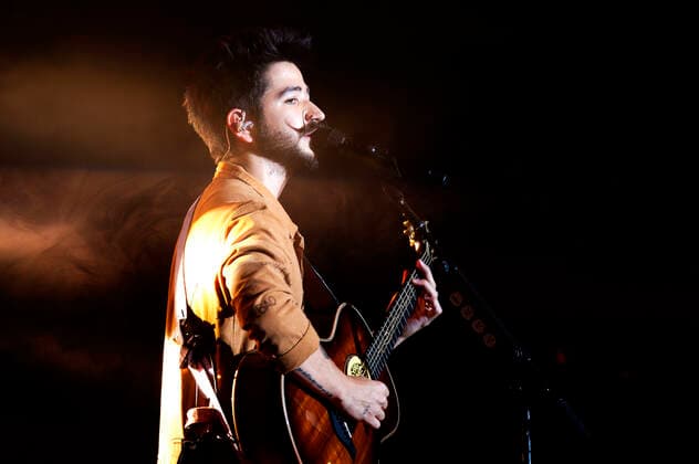 Camilo live im Rahmen seiner Mis Manos Tour im Tempodrom. Berlin, 03.10.2021