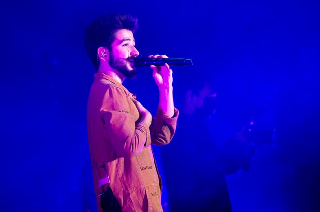 Camilo live im Rahmen seiner Mis Manos Tour im Tempodrom. Berlin, 03.10.2021