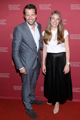 Hannes Vater und Tessa Aust bei der Verleihung des Deutschen Musical Theater Preises 2020 21 in Schmidts Tivoli. Hamburg, 04.10.2021