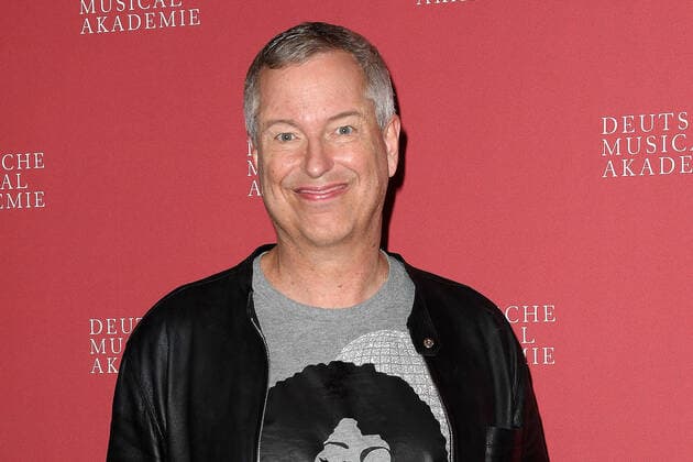 Thomas Hermanns bei der Ankunft zur Deutscher Musical Theater Preis Verleihung am 4.10.2021 in Hamburg Der Deutsche Musical Theater Preis 2021 in Hamburg