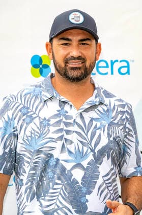 Adrian Gonzalez Savin beim 14. George Lopez Celebrity Golf Classic Turnier im Lakeside Country Club. Toluca Lake, 04.10.2021