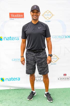 Dondre Whitfield beim 14. George Lopez Celebrity Golf Classic Turnier im Lakeside Country Club. Toluca Lake, 04.10.2021