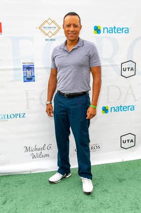 Yancey Arias beim 14. George Lopez Celebrity Golf Classic Turnier im Lakeside Country Club. Toluca Lake, 04.10.2021