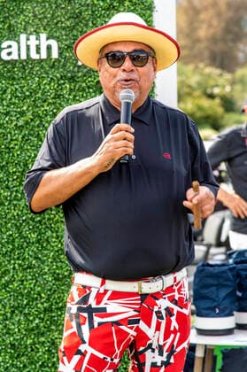 George Lopez beim 14. George Lopez Celebrity Golf Classic Turnier im Lakeside Country Club. Toluca Lake, 04.10.2021