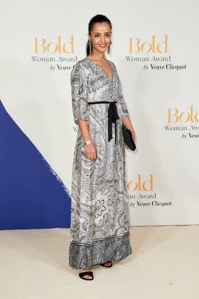 Bold Woman Award 2021 Sawsan Chebli auf dem roten Teppich bei der Verleihung des Bold Woman Awards von Veuve Clicquot in der Französischen Botschaft in Berlin. Copyright: xEventpressxGolejewskix