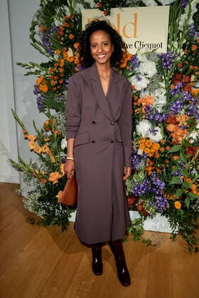 Bold Woman Award 2021 Sara Nuru beim Empfang nach der Verleihung des Bold Woman Awards von Veuve Clicquot in der Französischen Botschaft in Berlin. Copyright: xEventpressxGolejewskix