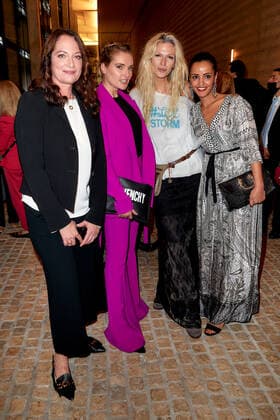 Bold Woman Award 2021 Natalia Wörner, Marie von den Benken, Mia Florentine Weiss und Sawsan Chebli beim Empfang vor der Verleihung des Bold Woman Awards von Veuve Clicquot in der Französischen Botschaft in Berlin. Copyright: xEventpressxGolejewskix