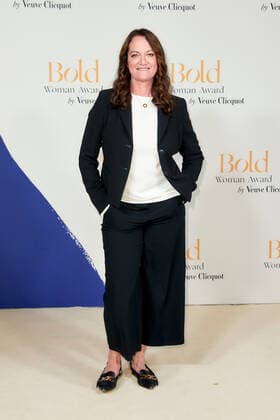 Bold Woman Award 2021 Natalia Wörner auf dem roten Teppich bei der Verleihung des Bold Woman Awards von Veuve Clicquot in der Französischen Botschaft in Berlin. Copyright: xEventpressxGolejewskix