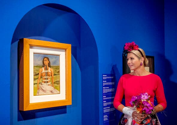 Bilder des Jahres 2021, Entertainment 10 Oktober Entertainment Themen der Woche KW40 Entertainment Bilder des Tages 07-10-2021 Assen Queen Maxima attended the opening of the exhibition Viva la Frid, Life and art of Mexican artist Frida Kahlo, in the Drents Museum in Assen. Â  Copyright: xPPEx