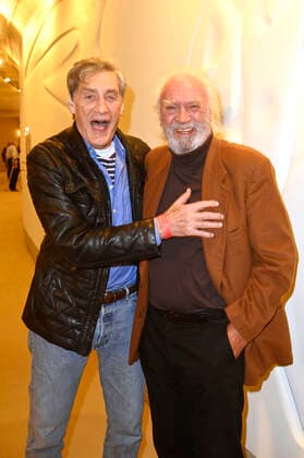Entertainment Bilder des Tages Winfried Glatzeder und Achim Wolff beim 100. Geburtstag vom Theater am Kurfürstendamm und der Wiederaufnahme von Vorhang auf für Cyrano in der Komödie am Kurfürstendamm im Schiller Theater. Berlin, 07.10.2021 *** Winfried Glatzeder and Achim Wolff at the 100th birthday of the Theater am Kurfürstendamm and the revival of Curtain up for Cyrano in the Komödie am Kurfürstendamm at the Schiller Theater Berlin, 07 10 2021 Foto:xF.xKernx xFuturexImage