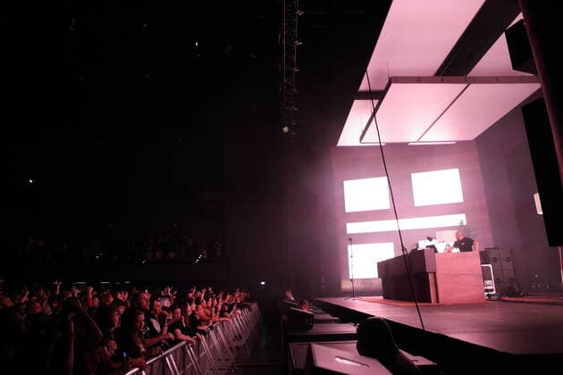 Paul Kalkbrenner bei einem Konzert in der Verti Music Hall in Berlin, 8. Oktober 2021. Paul Kalkbrenner in Berlin