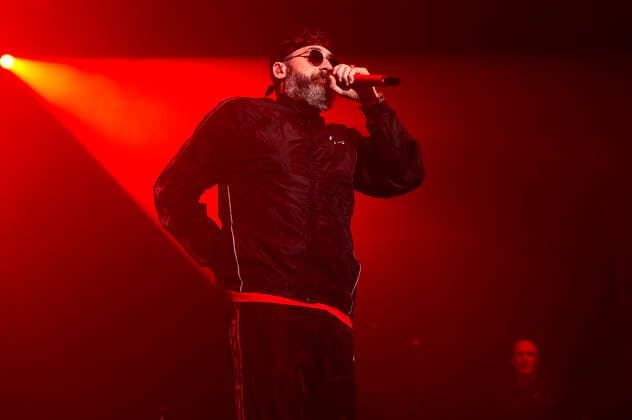 Sido live im Rahmen der Konzertreihe Back to Culture in der Swiss Life Hall. Hannover, 09.10.2021