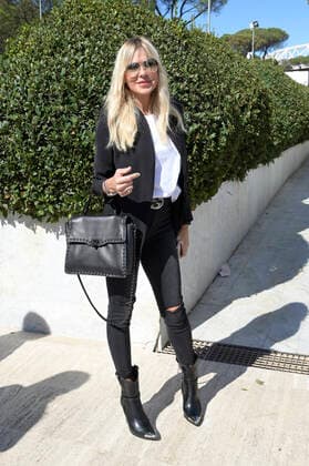 October 10, 2021, Rome, Italy: Matilde Brandi attends the Tennis & Friends event organized by the Agostino Gemelli University Polyclinic Foundation and CONI, in favor of Health and Sport for the development of psychophysical well-being which was held at the Foro Italico. Rome Italy - ZUMAs197 20211010_zaa_s197_033 Copyright: xMarioxCartellix