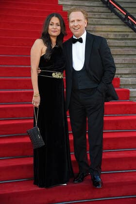 Daniel Hope mit Ehefrau Silvana Hope beim Opus Klassik 2021 im Konzerthaus am Gendarmenmarkt in Berlin am 10.10.2021