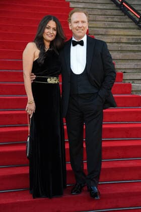 Daniel Hope mit Ehefrau Silvana Hope beim Opus Klassik 2021 im Konzerthaus am Gendarmenmarkt in Berlin am 10.10.2021