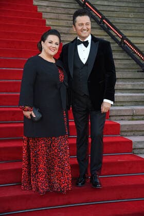 Piotr Beczala mit Ehefrau Katarzyna Bak-Beczala beim Opus Klassik 2021 im Konzerthaus am Gendarmenmarkt in Berlin am 10.10.2021