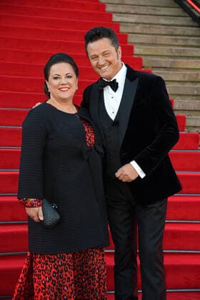 Piotr Beczala mit Ehefrau Katarzyna Bak-Beczala beim Opus Klassik 2021 im Konzerthaus am Gendarmenmarkt in Berlin am 10.10.2021