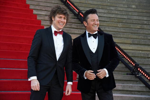 Joolz Gale, Piotr Beczala beim Opus Klassik 2021 im Konzerthaus am Gendarmenmarkt in Berlin am 10.10.2021