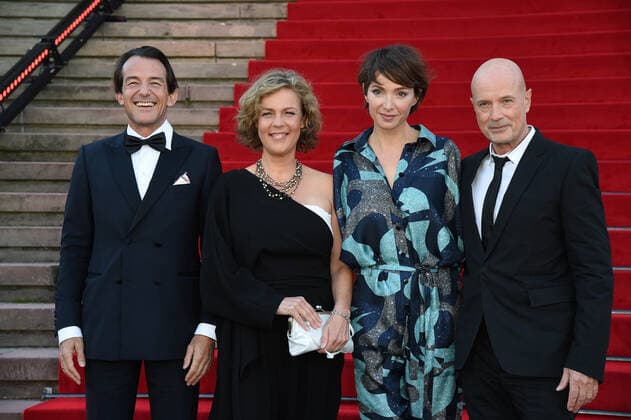 Hans Werner Meyer, Ilka Brecht, Julia Koschitz, Christian Berkel beim Opus Klassik 2021 im Konzerthaus am Gendarmenmarkt in Berlin am 10.10.2021