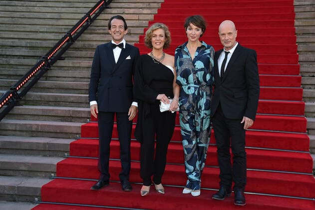 Hans Werner Meyer, Ilka Brecht, Julia Koschitz, Christian Berkel beim Opus Klassik 2021 im Konzerthaus am Gendarmenmarkt in Berlin am 10.10.2021