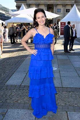 Ragnhild Hemsing bei der Verleihung des Opus Klassik 2021 im Konzerthaus am Gendarmenmarkt. Berlin, 10.10.2021