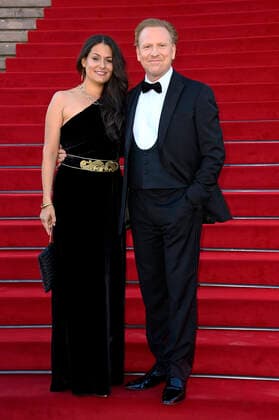 Daniel Hope mit Ehefrau Silvana bei der Verleihung des Opus Klassik 2021 im Konzerthaus am Gendarmenmarkt. Berlin, 10.10.2021