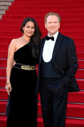 Daniel Hope mit Ehefrau Silvana bei der Verleihung des Opus Klassik 2021 im Konzerthaus am Gendarmenmarkt. Berlin, 10.10.2021