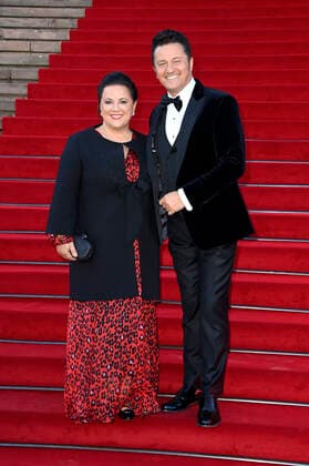 Piotr Beczala mit Ehefrau Katarzyna bei der Verleihung des Opus Klassik 2021 im Konzerthaus am Gendarmenmarkt. Berlin, 10.10.2021