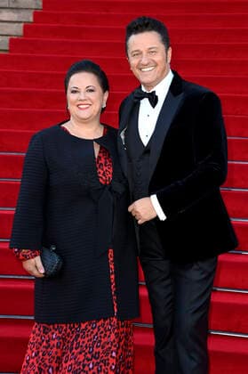 Piotr Beczala mit Ehefrau Katarzyna bei der Verleihung des Opus Klassik 2021 im Konzerthaus am Gendarmenmarkt. Berlin, 10.10.2021