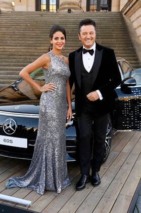 Fatma Said und Piotr Beczala bei der Verleihung des Opus Klassik 2021 im Konzerthaus am Gendarmenmarkt. Berlin, 10.10.2021