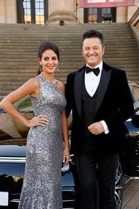 Fatma Said und Piotr Beczala bei der Verleihung des Opus Klassik 2021 im Konzerthaus am Gendarmenmarkt. Berlin, 10.10.2021