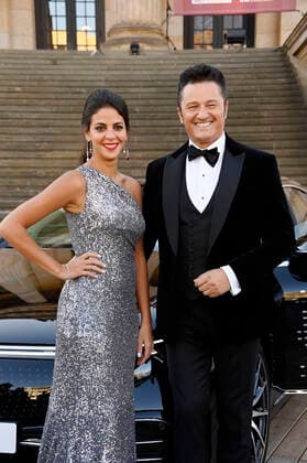 Fatma Said und Piotr Beczala bei der Verleihung des Opus Klassik 2021 im Konzerthaus am Gendarmenmarkt. Berlin, 10.10.2021