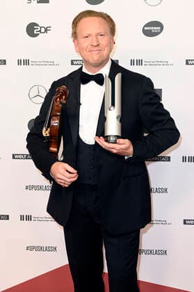 Daniel Hope bei der Verleihung des Opus Klassik 2021 im Konzerthaus am Gendarmenmarkt. Berlin, 10.10.2021